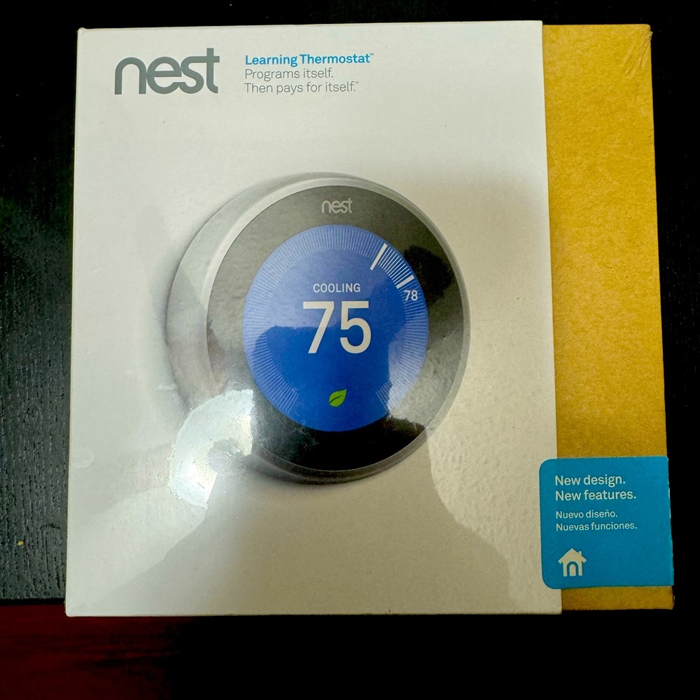 NIB- Nest Smart learning thermostat.